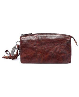 Women's Genuine Leather Bluebell Clutch