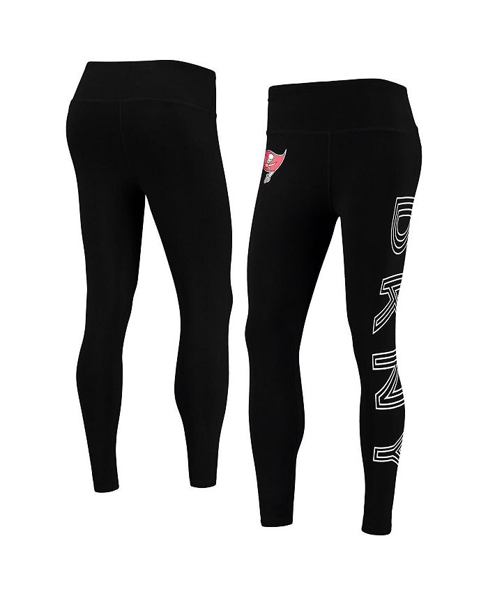DKNY Women's Black Tampa Bay Buccaneers Sami High Waisted Leggings Macy's