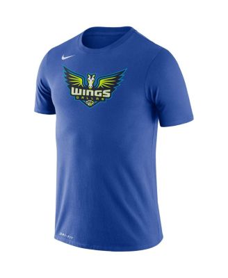 Men's Royal Dallas Wings Logo Performance T-shirt