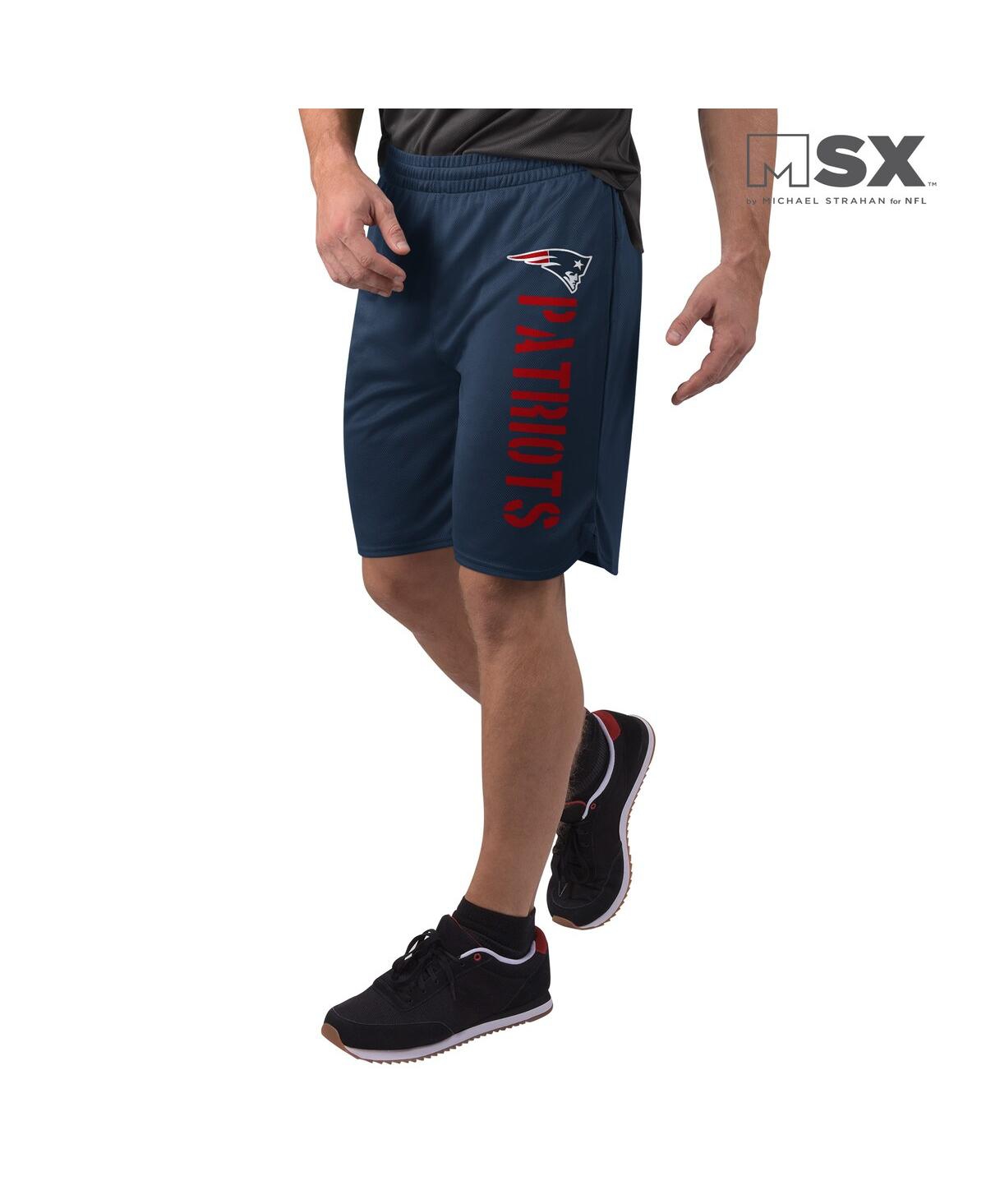 Men's Msx by Michael StrahanNew England Patriots Training Shorts - Navy