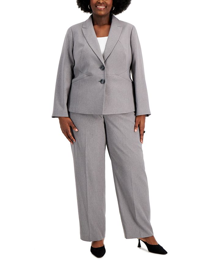 Macy's plus size outlet women's suits