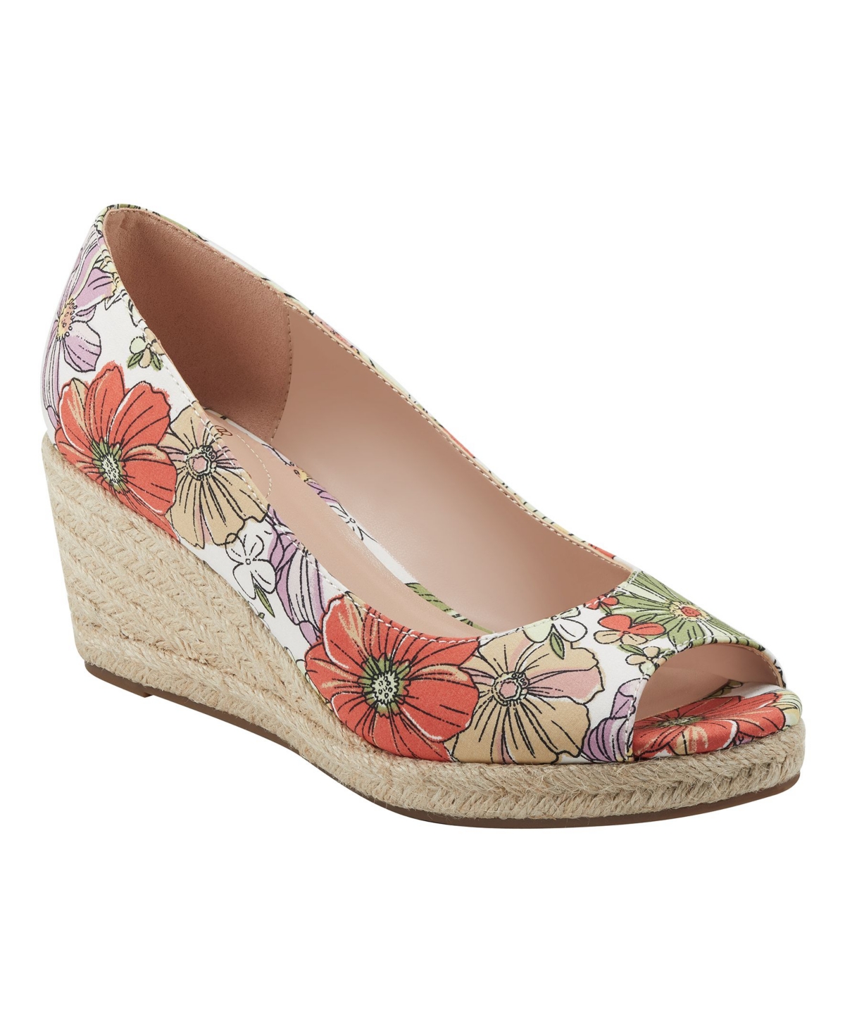 Bandolino Women s Nuri Peep Toe Espadrille Wedge Sandals Women s Shoes Smart Closet