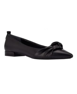 calvin klein black flats