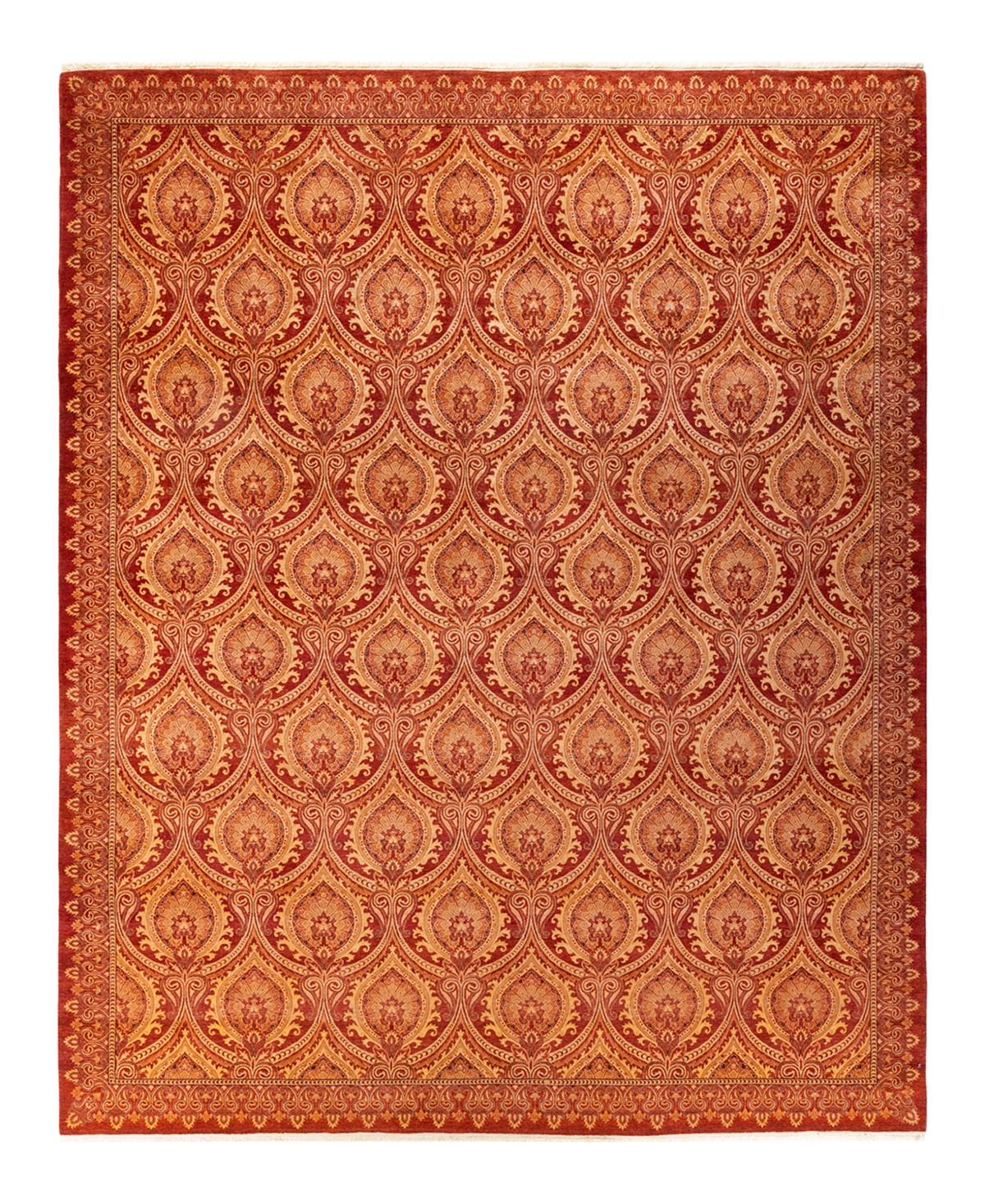 Closeout! Adorn Hand Woven Rugs Mogul M1602 9'2in x 11'6in Area Rug - Red