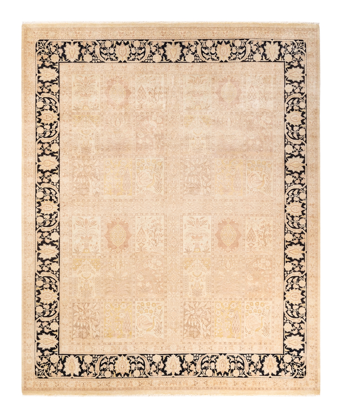 Closeout! Adorn Hand Woven Rugs Mogul M160506 8'3in x 10'5in Area Rug - Ivory
