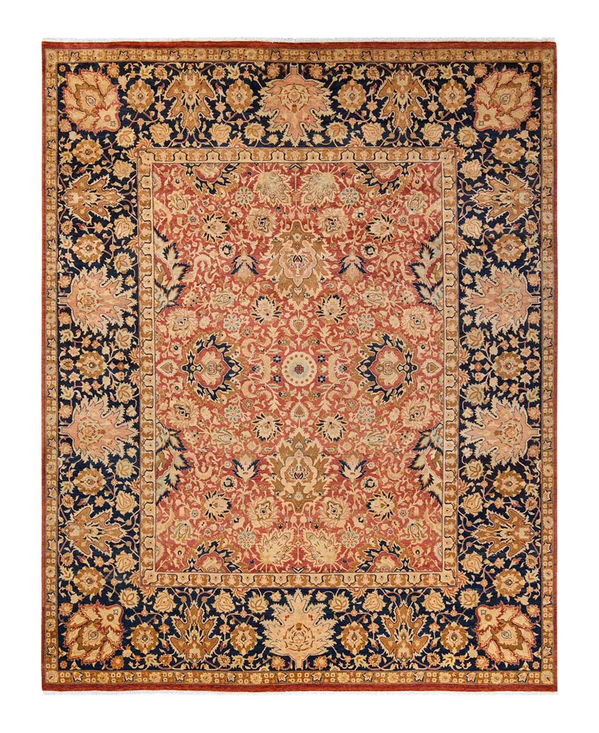Closeout! Adorn Hand Woven Rugs Mogul M1605 8' x 10'4in Area Rug - Orange