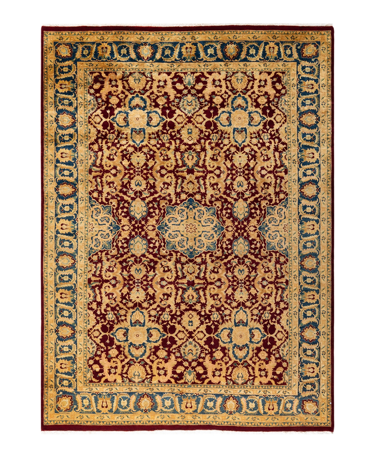 Closeout! Adorn Hand Woven Rugs Mogul M11809 6'1in x 8'9in Area Rug - Red