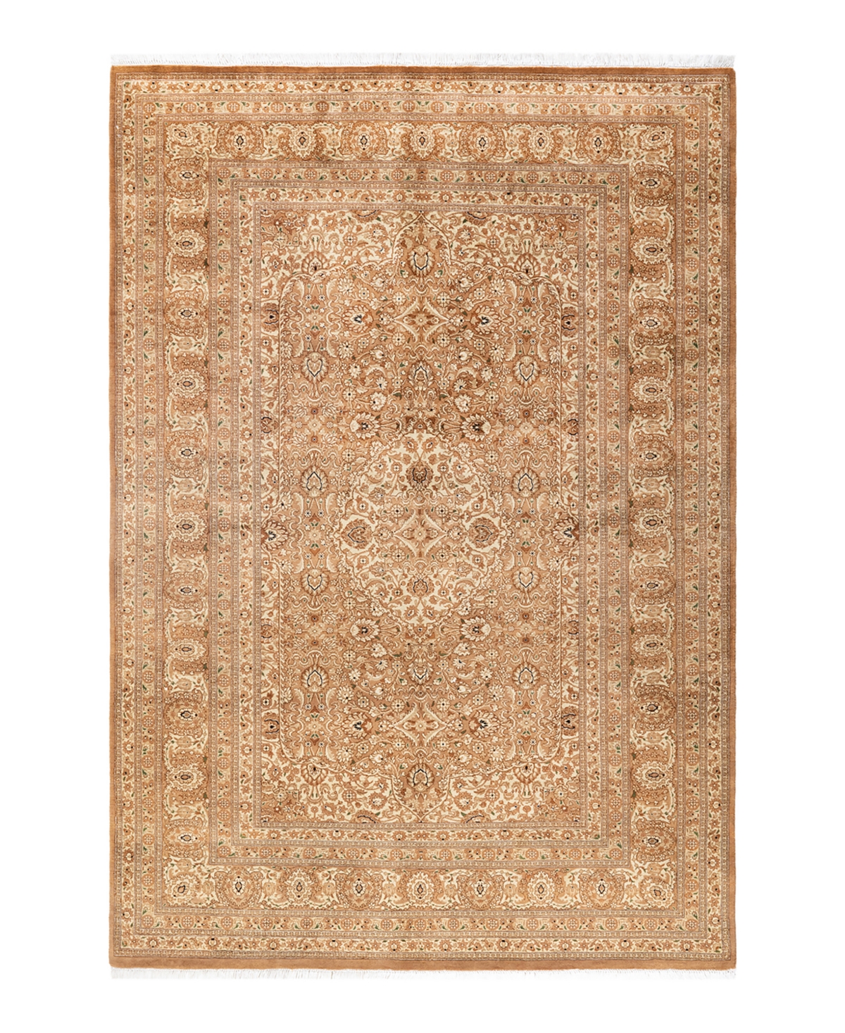 Closeout! Adorn Hand Woven Rugs Mogul M1749 5'10in x 8'10in Area Rug - Brown