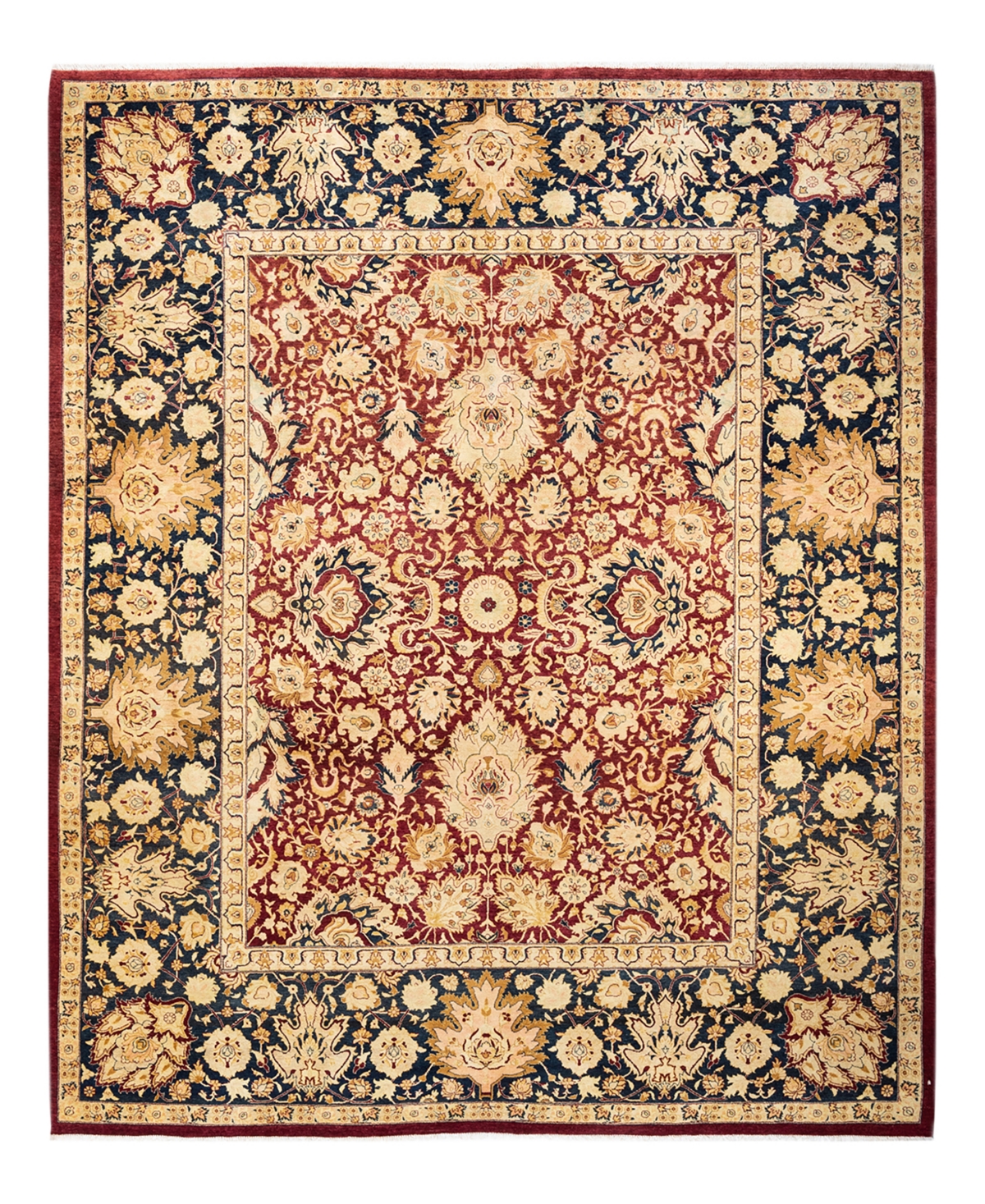 Closeout! Adorn Hand Woven Rugs Mogul M1046 8'3in x 10'3in Area Rug - Red