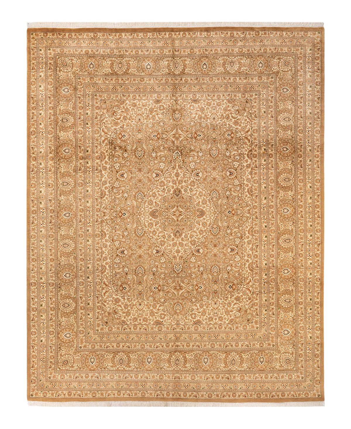 Closeout! Adorn Hand Woven Rugs Mogul M120013 8'1in x 10'5in Area Rug - Yellow