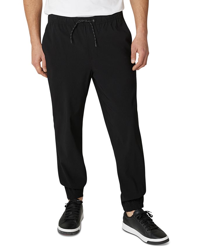 DKNY Men's Essential Tech Regular-Fit Stretch Jogger Pants - Macy's