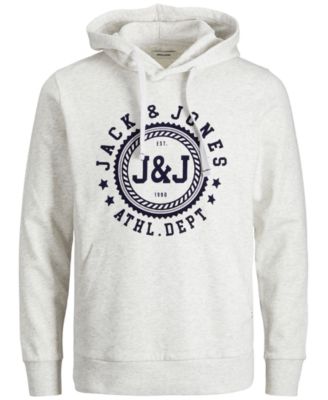 Jack & Jones - Men's Athletic Department Logo Hoodie