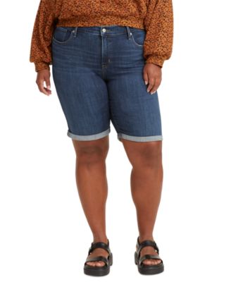 levis knee length shorts