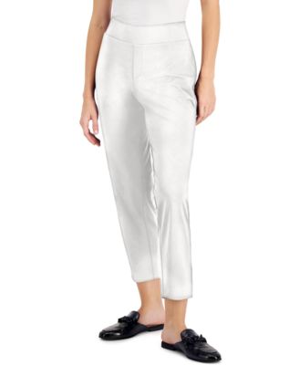 Alfani - Pull-On Straight-Leg Pants