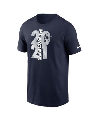 Men's Navy Dallas Cowboys 2021 NFL Playoffs Bound T-shirt