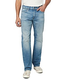 Men's Sanded Relaxed Straight Driven Stretch Jeans