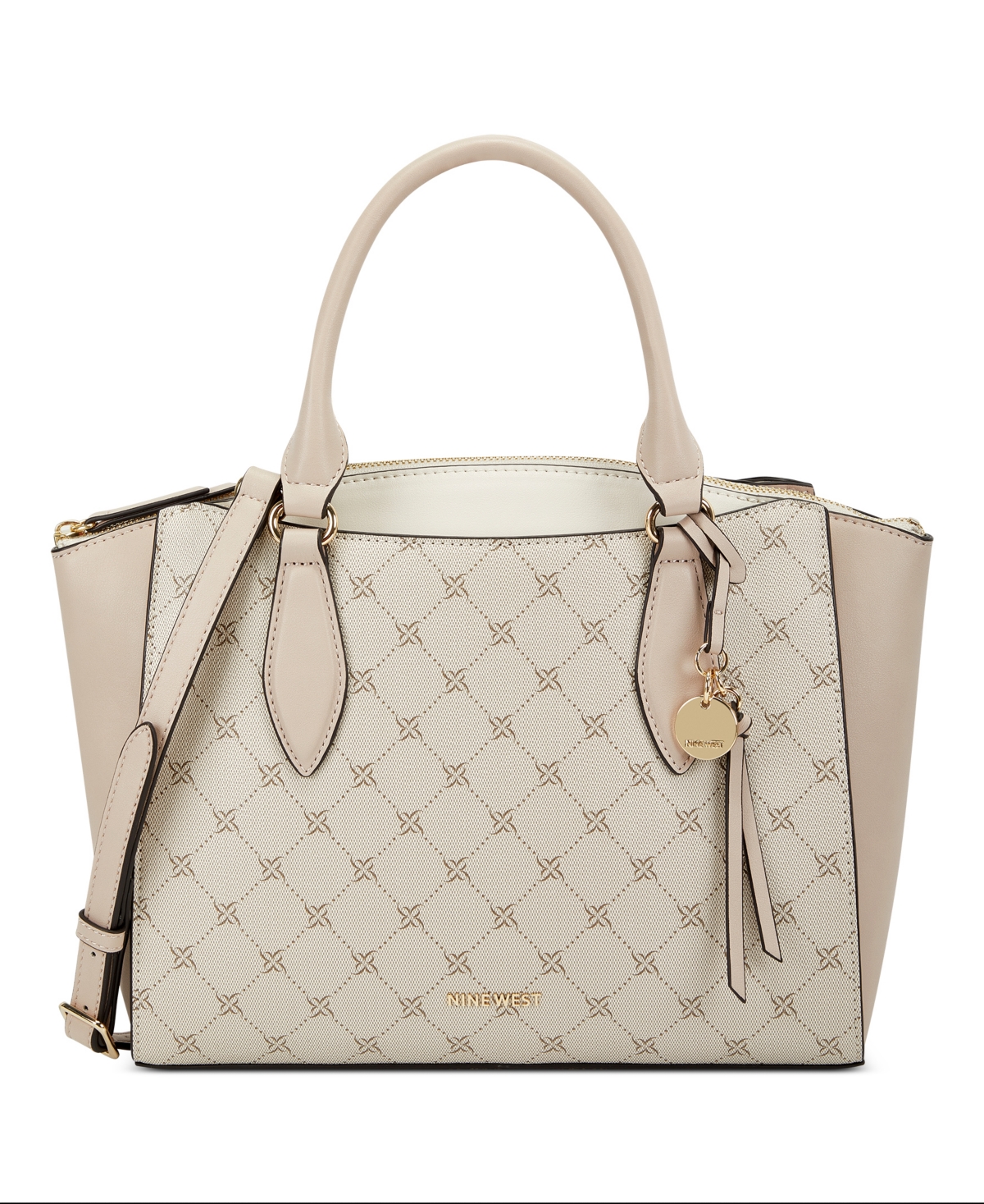 Nine West Women's Paisley Jet Set Satchel & Reviews - Women - Macy's