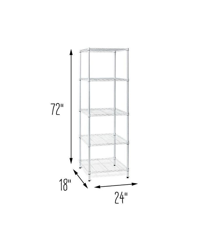 Honey Can Do 5Tier Shelving Unit Macy's