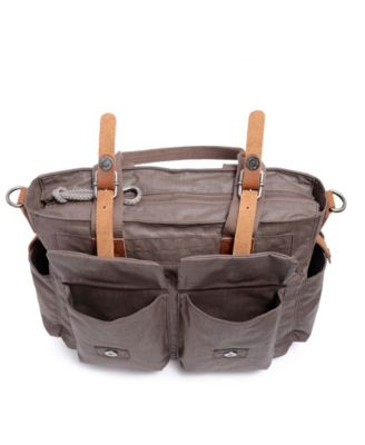 Urban Light Coated Canvas Tote Bag