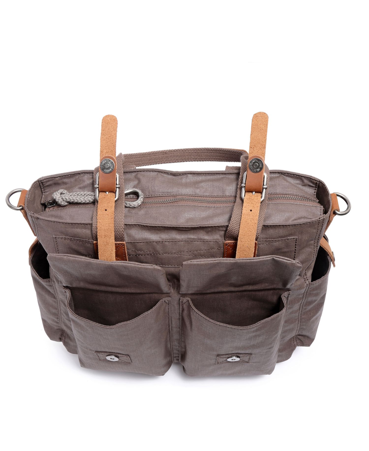 Urban Light Coated Canvas Tote Bag