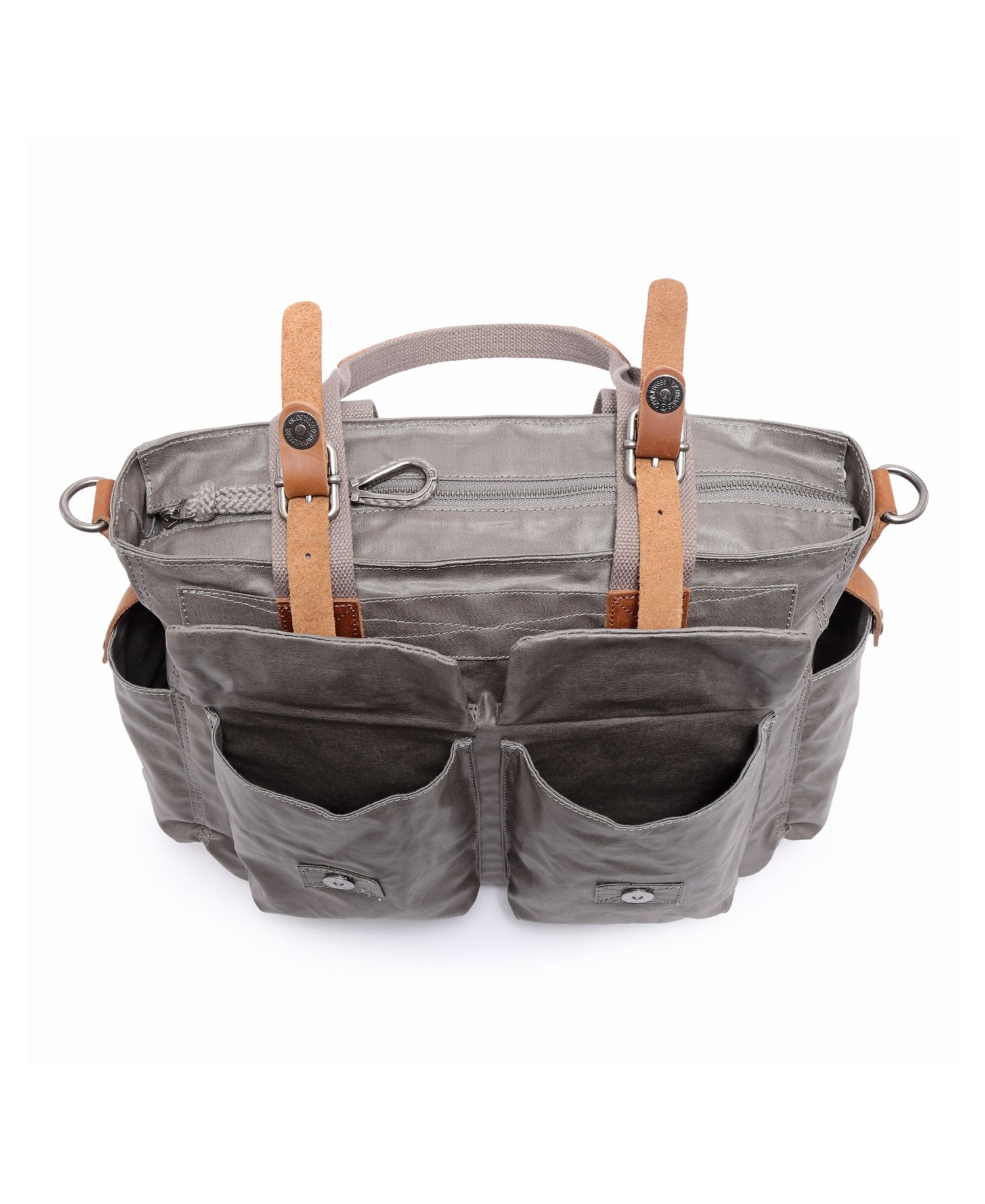 Urban Light Coated Canvas Tote Bag