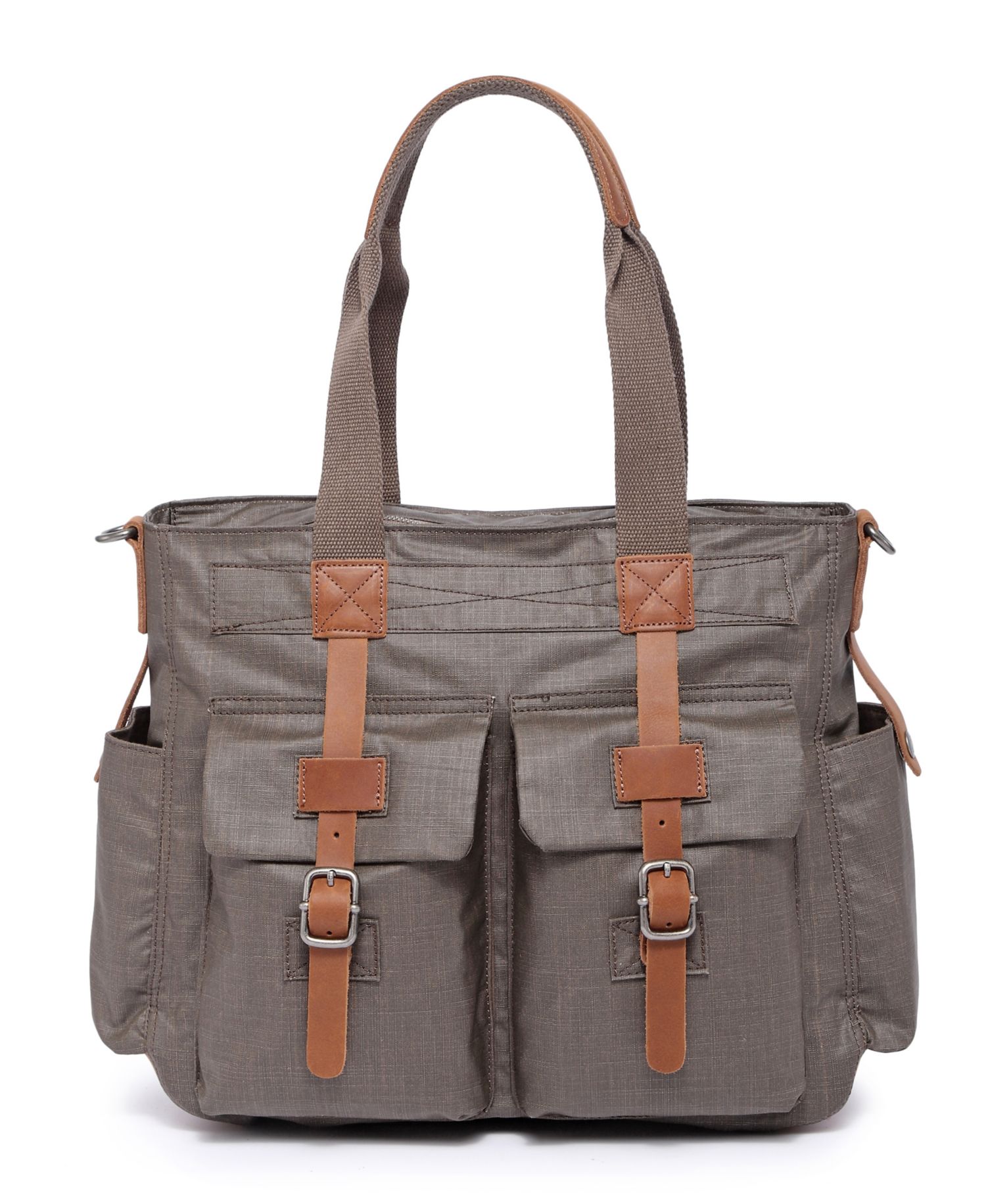 Urban Light Coated Canvas Tote Bag