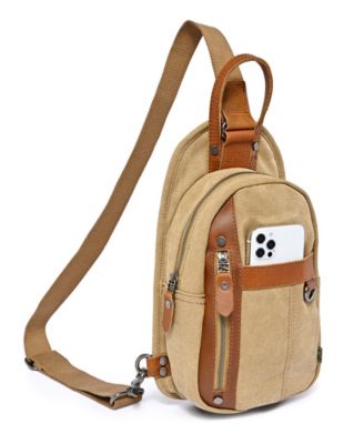 Agave Canvas Sling Bag