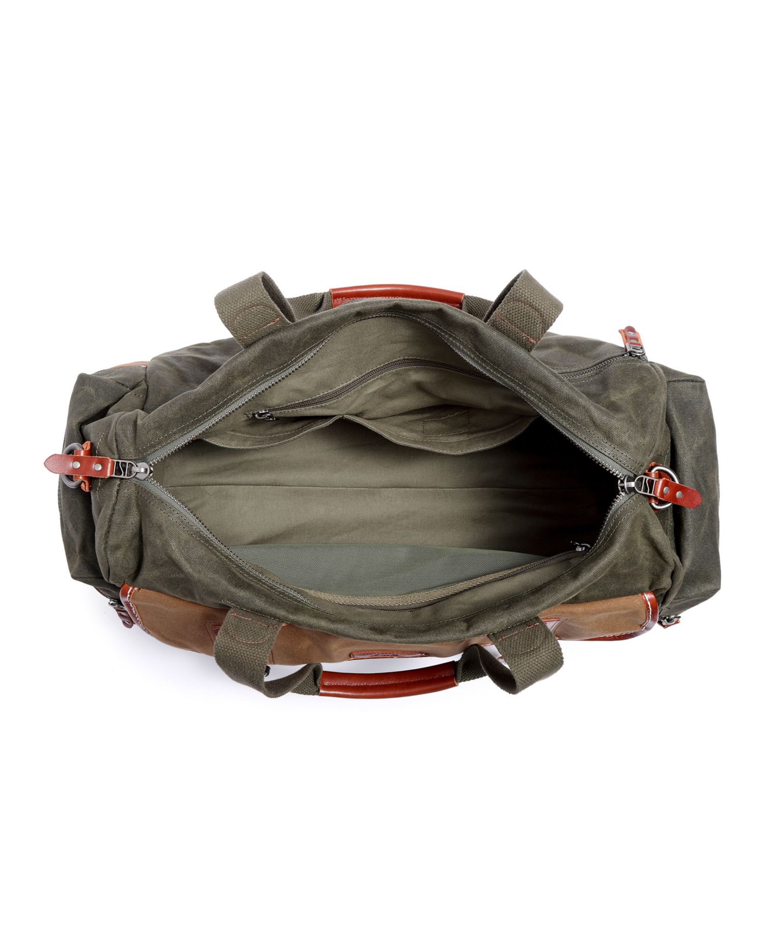 Stone Creek Waxed Canvas Duffel Bag