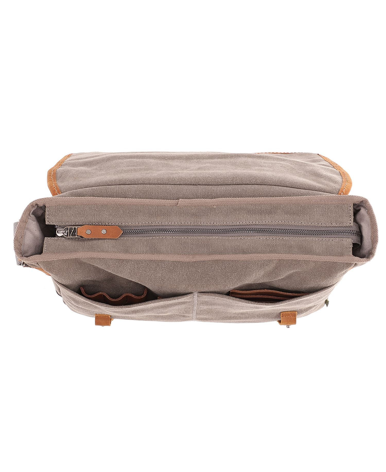Mountain Wood Canvas Messenger Bag