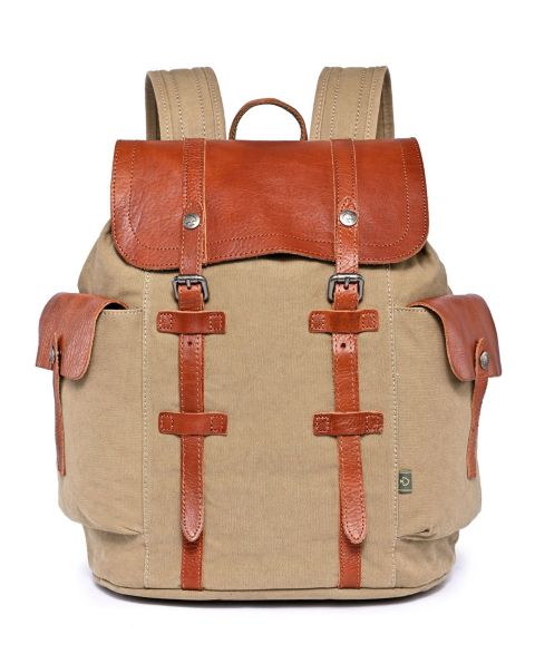 Рюкзак TSD BRAND Hosta Valley Canvas, цвет: Хаки