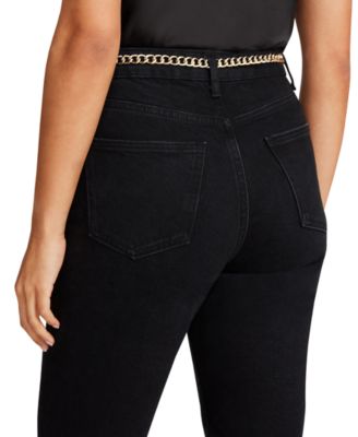 Steve Madden Chain Belt With Removable 