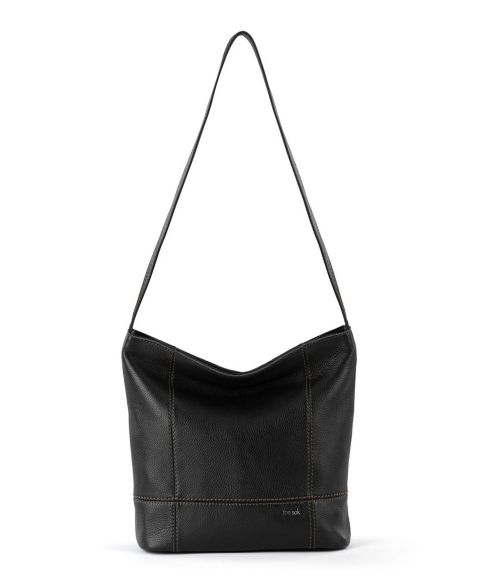 Сумка The Sak De Young Leather Hobo, цвет: Чёрный