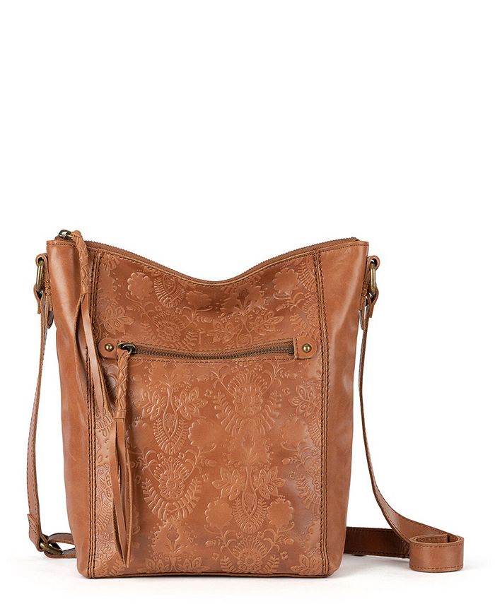 The Sak Women's Ashland Leather Crossbody Macy's