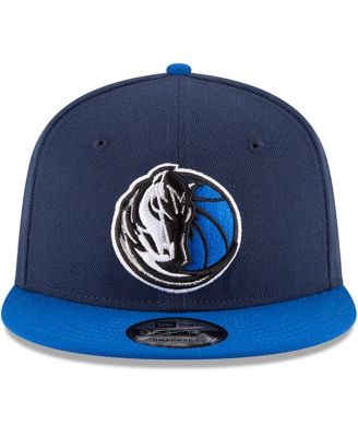 Men's Navy, Blue Dallas Mavericks 2-Tone 9FIFTY Adjustable Snapback Hat
