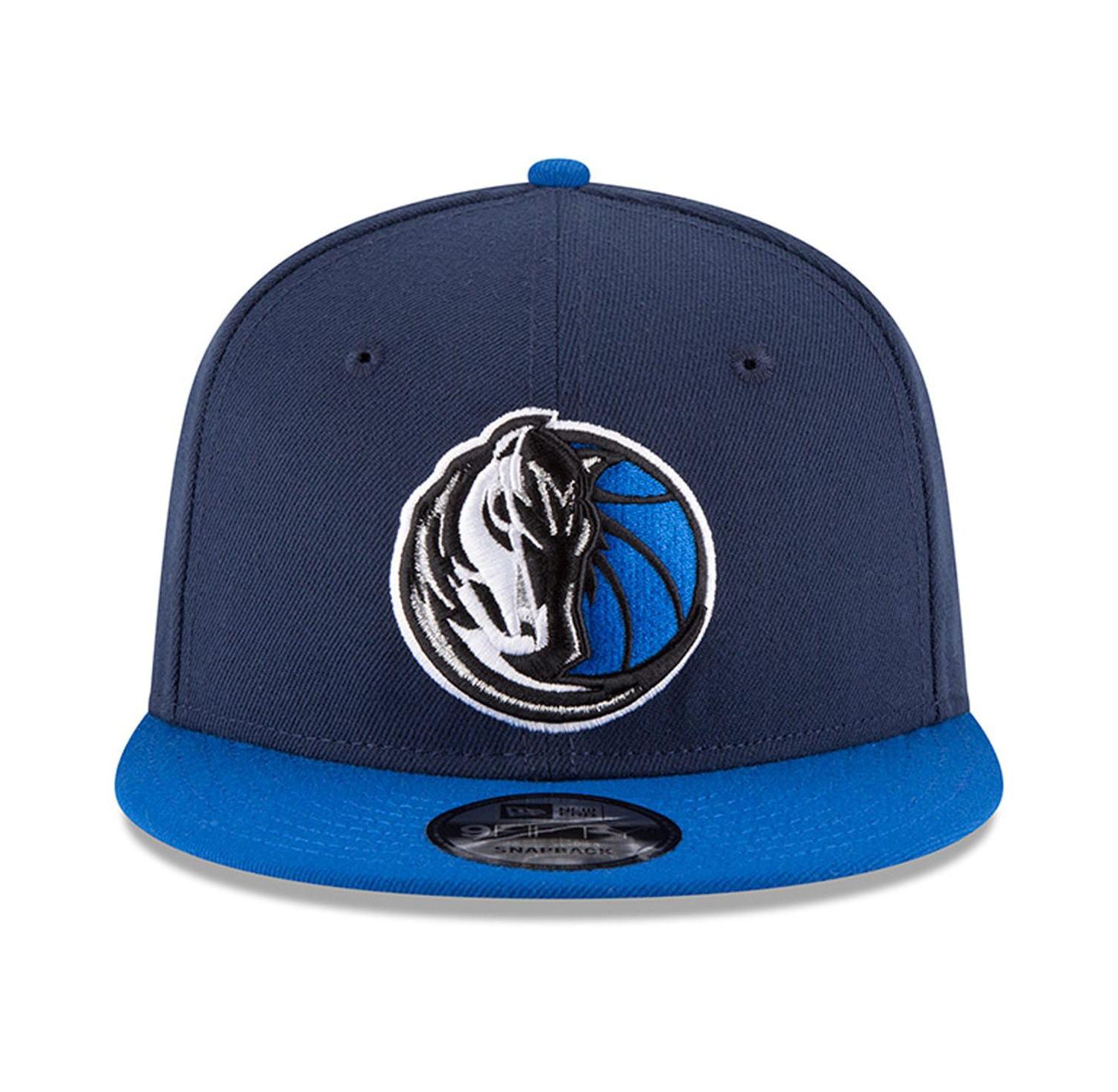 Men's Navy, Blue Dallas Mavericks 2-Tone 9FIFTY Adjustable Snapback Hat