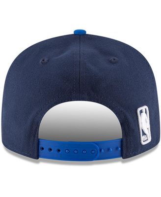 Men's Navy, Blue Dallas Mavericks 2-Tone 9FIFTY Adjustable Snapback Hat