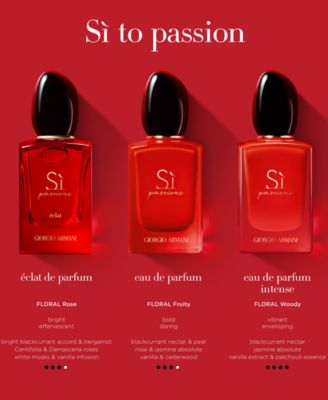 Giorgio Armani Sì Passione Éclat Eau de Parfum Spray, 3.4 oz.