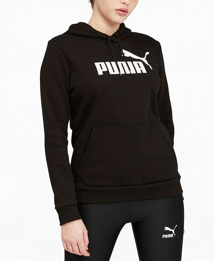 Puma Women's Essentials Logo Fleece Hoodie Macy's