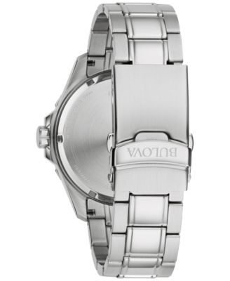 Men's Marine Star Stainless Steel Bracelet Watch 43mm