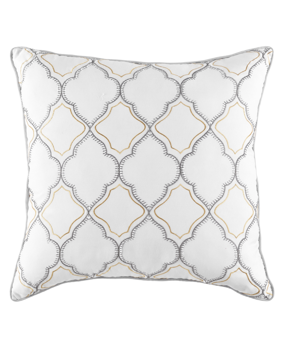 Sunham Ridgewood 10-pc. Comforter Set, Queen In Gray,gold-tone
