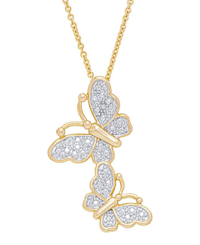 Butterfly clearance necklace macys
