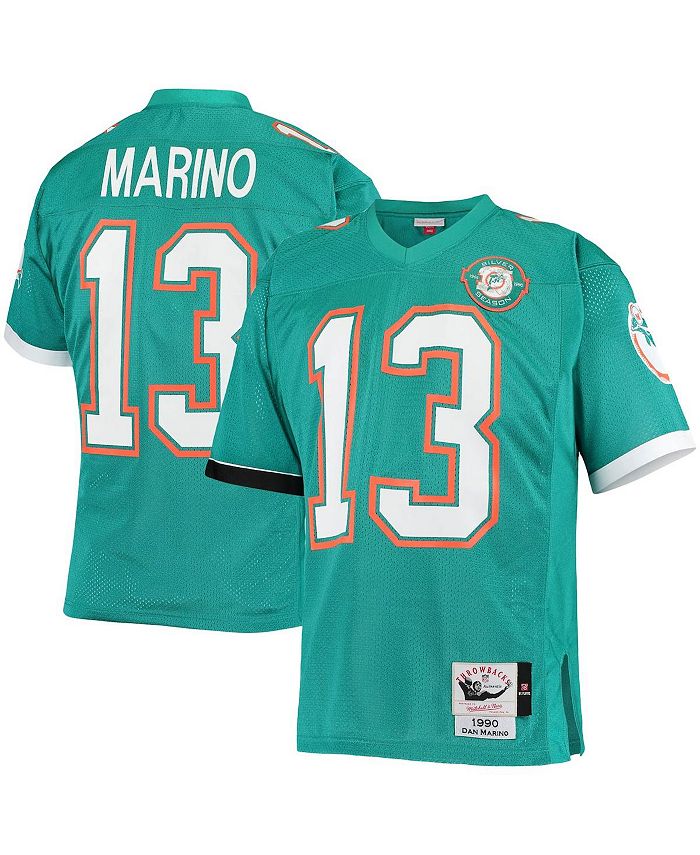 Mitchell & Ness Men's Dan Marino Aqua Miami Dolphins 1990 Authentic  Throwback Retired Player Jersey - Macy's