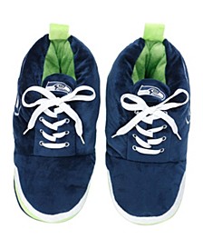 Men's Seattle Seahawks Plush Sneaker Slippers