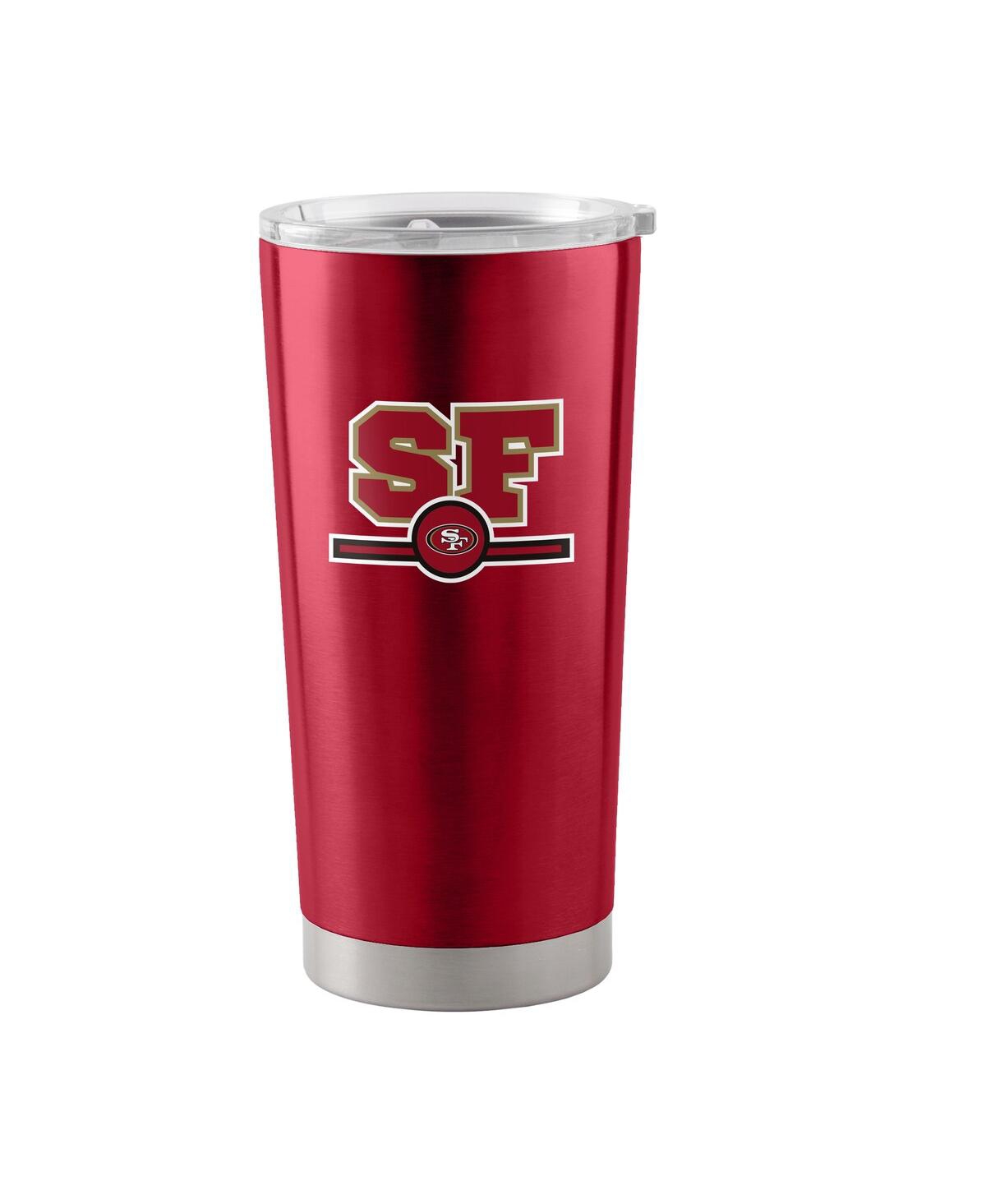 UPC 806293929482 product image for San Francisco 49ers 20 oz Letterman Tumbler | upcitemdb.com