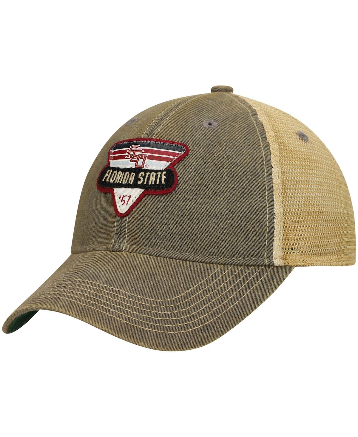 Men's Gray Florida State Seminoles Legacy Point Old Favorite Trucker Snapback Hat - Gray