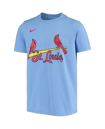 Nike Toddlers St. Louis Cardinals Official Blank Jersey - LightBlue