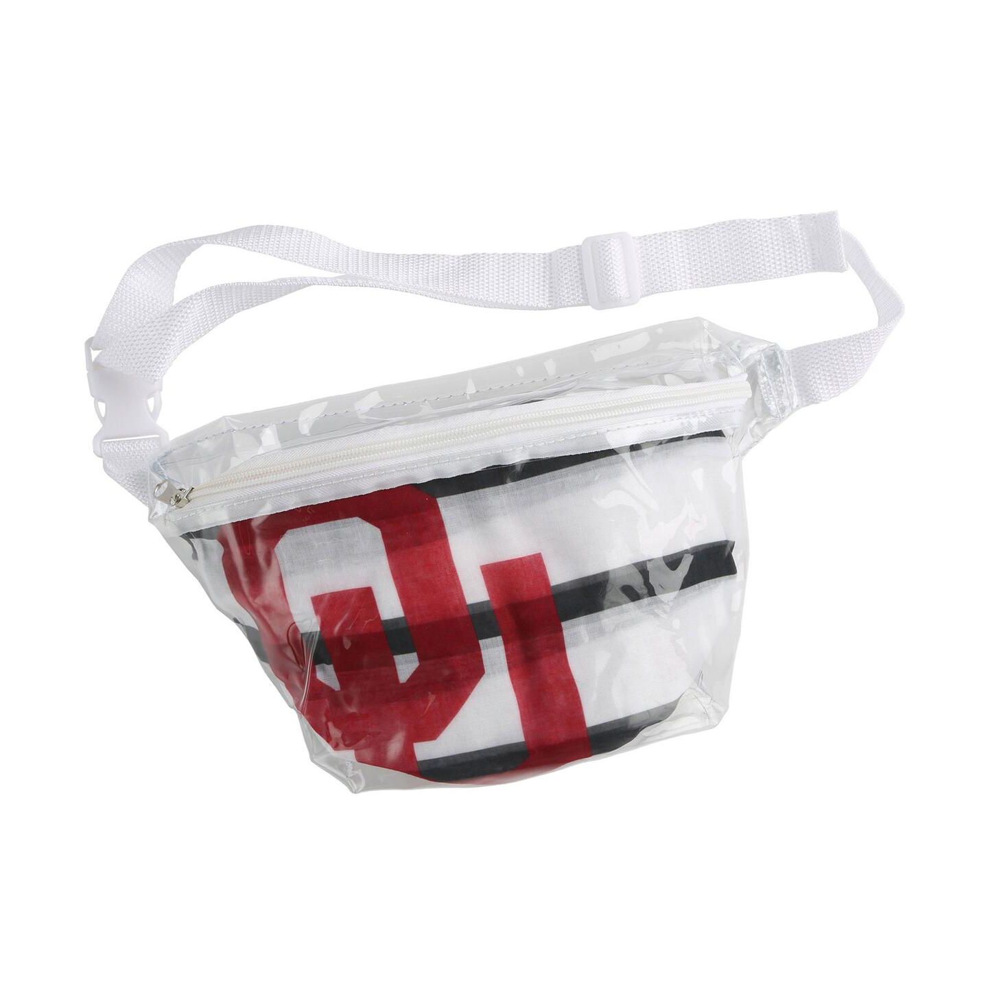 Женские шарфы Emerson Street Clothing Co. Oklahoma Sooners Fanny Pack Scarf Set — фото 4