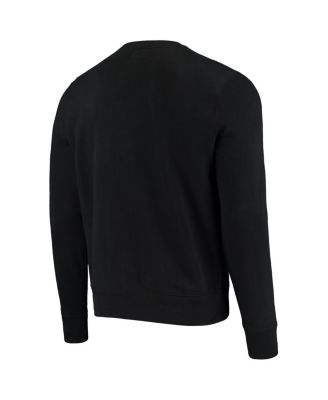 Men's Black Baltimore Ravens Team Imprint Headline Pullover Sweatshirt