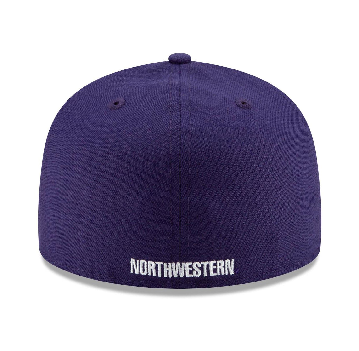 Men's Purple Northwestern Wildcats Primary Team Logo Basic 59FIFTY Fitted Hat
