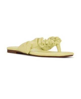 macy's yellow box sandals